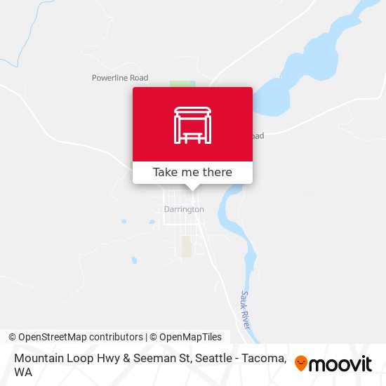 Mapa de Mountain Loop Hwy & Seeman St