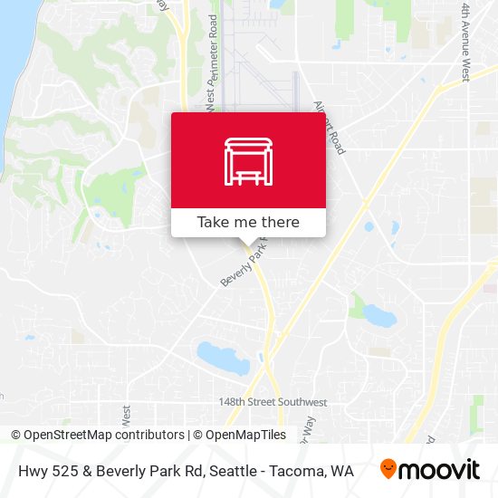 Mapa de Hwy 525 & Beverly Park Rd