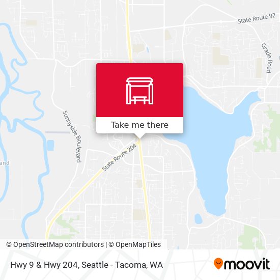 Hwy 9 & Hwy 204 map