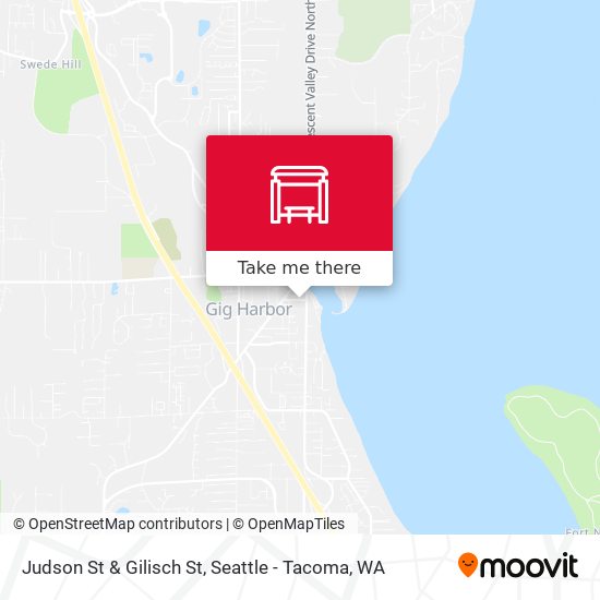 Judson St & Gilisch St map