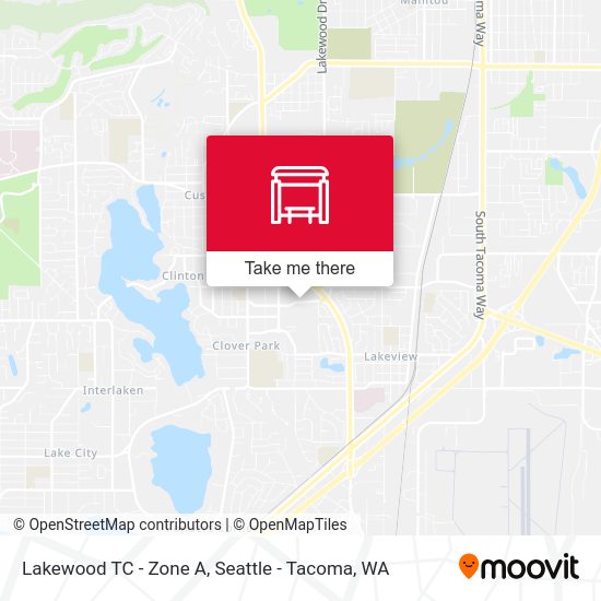 Lakewood TC - Zone A map