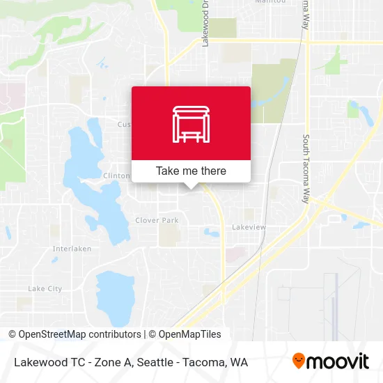 Lakewood TC - Zone A map