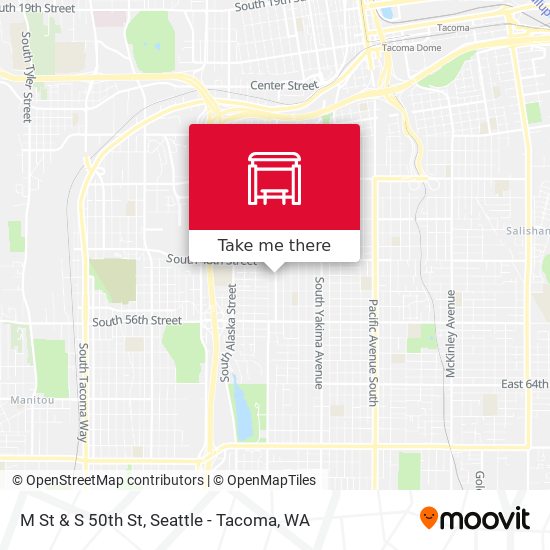 Mapa de M St & S 50th St