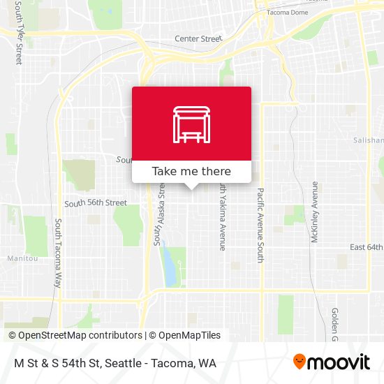 Mapa de M St & S 54th St