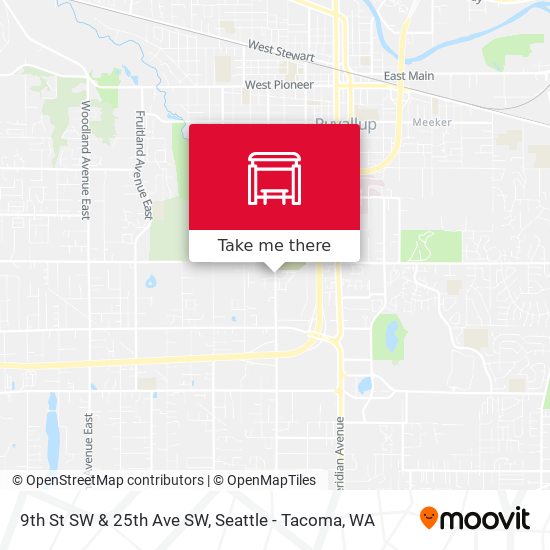 9th St SW & 25th Ave SW map
