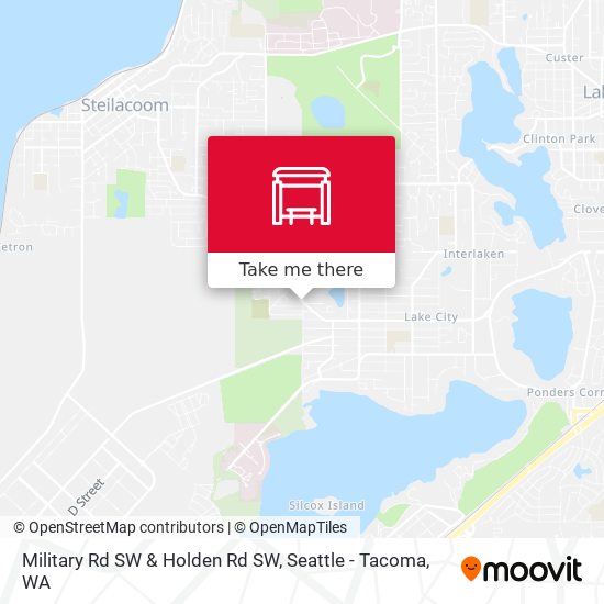Mapa de Military Rd SW & Holden Rd SW