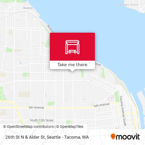 Mapa de 26th St N & Alder St
