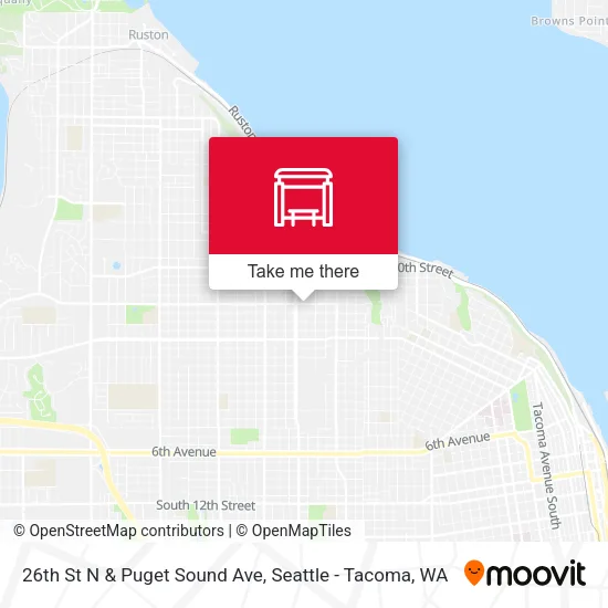 Mapa de 26th St N & Puget Sound Ave