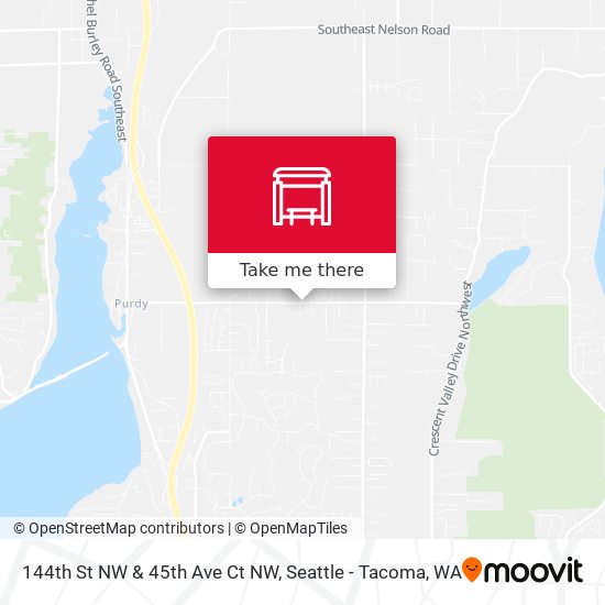 144th St NW & 45th Ave Ct NW map