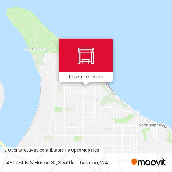 Mapa de 45th St N & Huson St