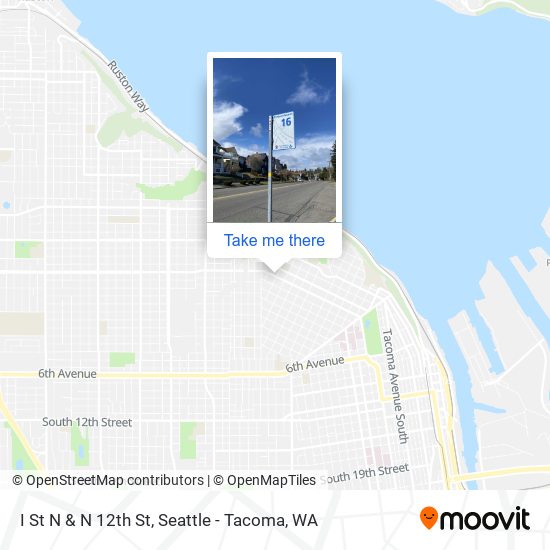 Mapa de I St N & N 12th St