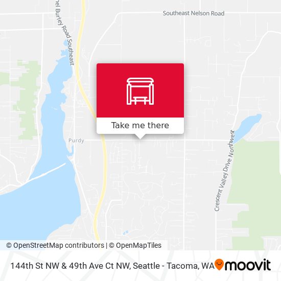 144th St NW & 49th Ave Ct NW map