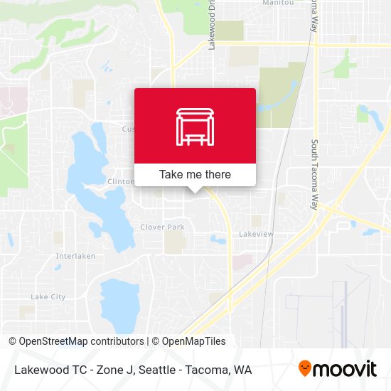 Lakewood TC - Zone J map