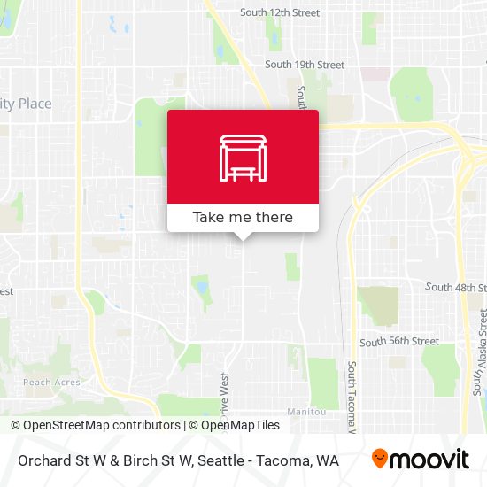 Mapa de Orchard St W & Birch St W