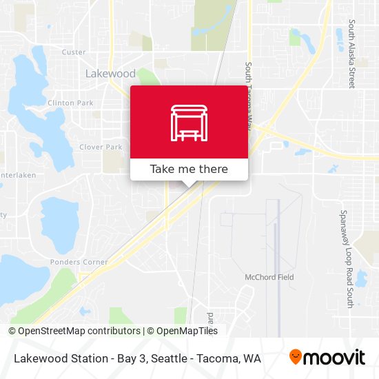 Mapa de Lakewood Station - Bay 3