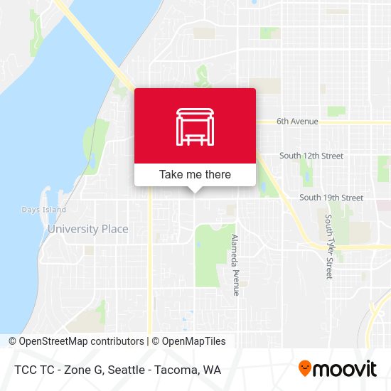 TCC TC - Zone G map