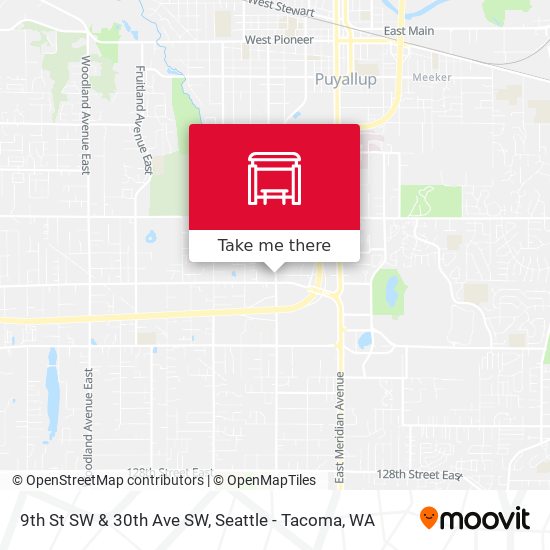 9th St SW & 30th Ave SW map