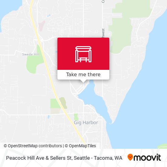 Mapa de Peacock Hill Ave & Sellers St