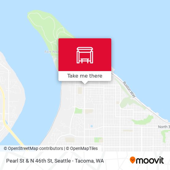 Mapa de Pearl St & N 46th St