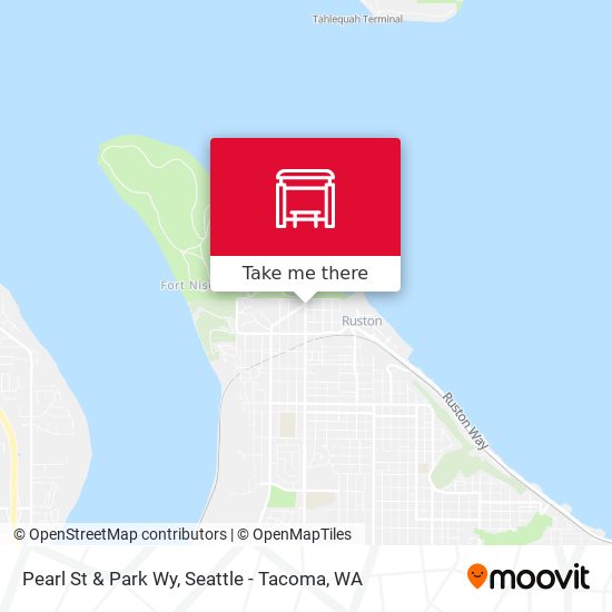 Pearl St & Park Wy map