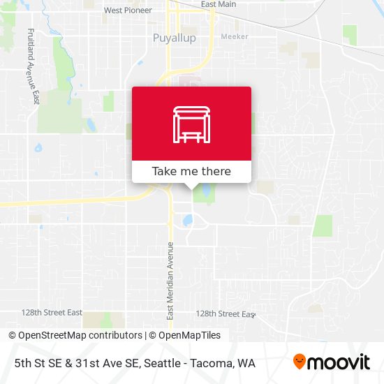 5th St SE & 31st Ave SE map