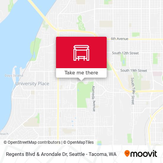 Mapa de Regents Blvd & Arondale Dr