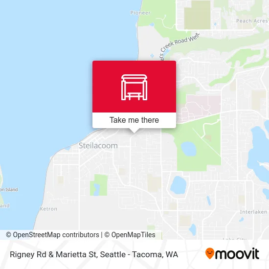 Rigney Rd & Marietta St map
