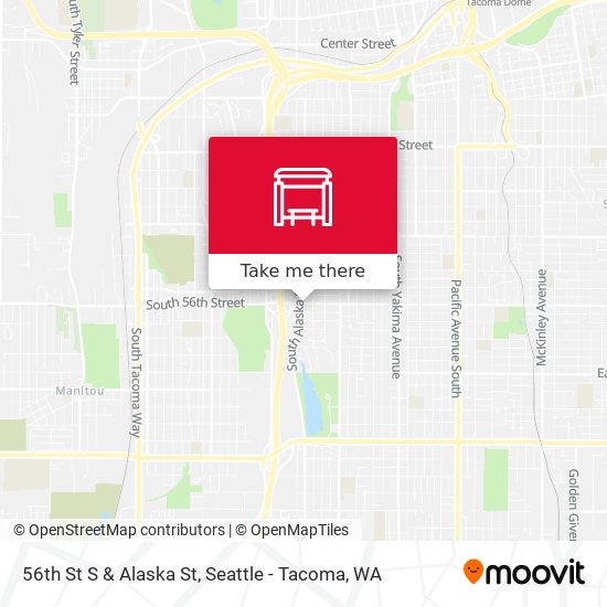 Mapa de 56th St S & Alaska St