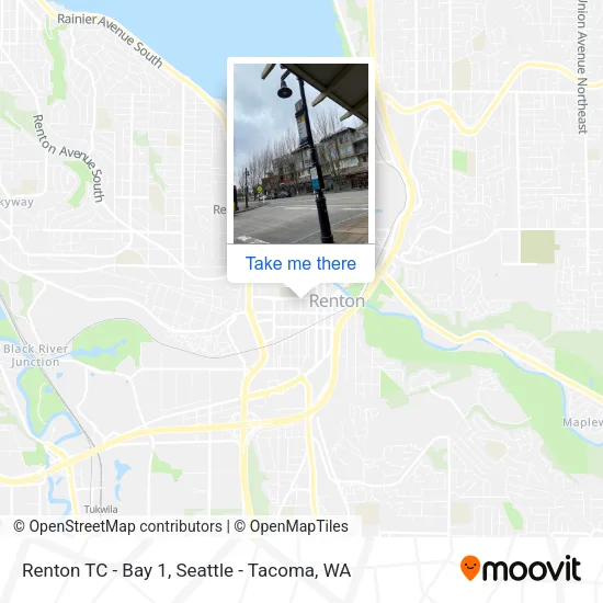 Mapa de Renton TC - Bay 1