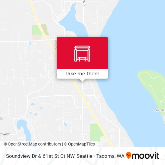 Soundview Dr & 61st St Ct NW map