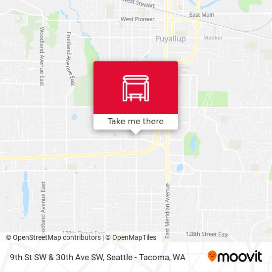 9th St SW & 30th Ave SW map