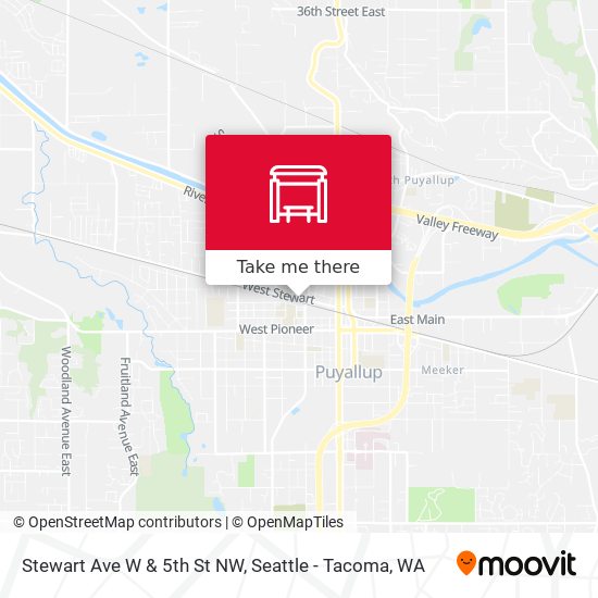 Mapa de Stewart Ave W & 5th St NW