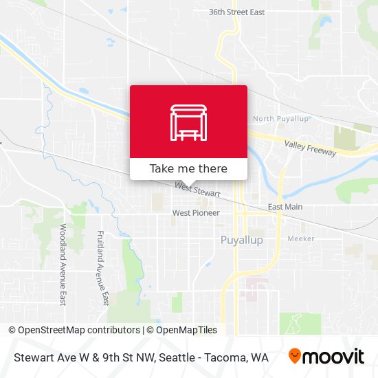Stewart Ave W & 9th St NW map