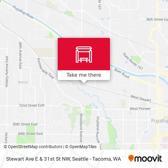Mapa de Stewart Ave E & 31st St NW