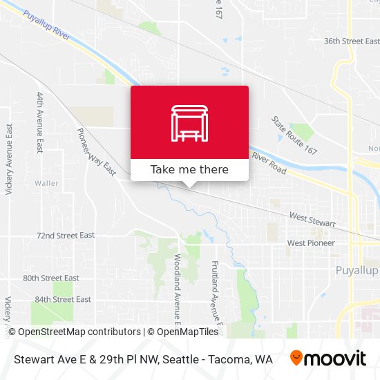 Stewart Ave E & 29th Pl NW map