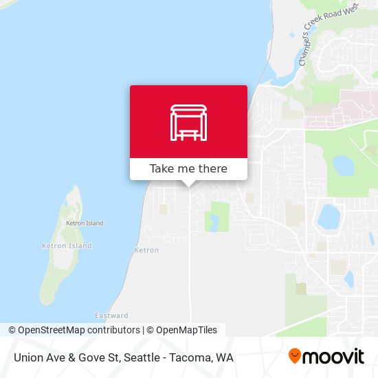 Mapa de Union Ave & Gove St