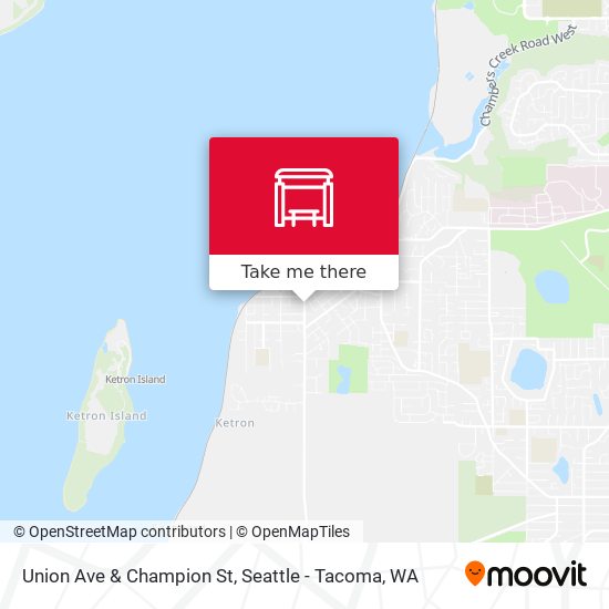 Mapa de Union Ave & Champion St