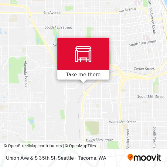 Mapa de Union Ave & S 35th St