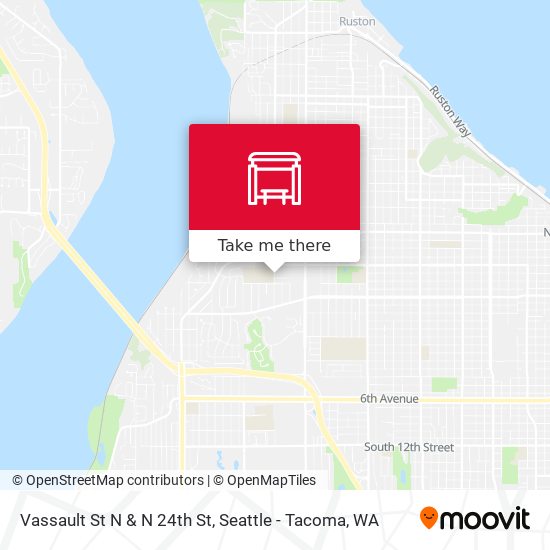 Mapa de Vassault St N & N 24th St