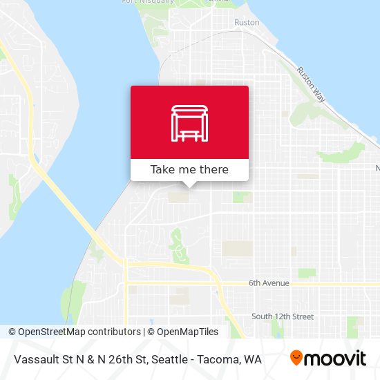 Mapa de Vassault St N & N 26th St