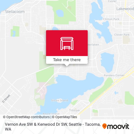 Vernon Ave SW & Kenwood Dr SW map