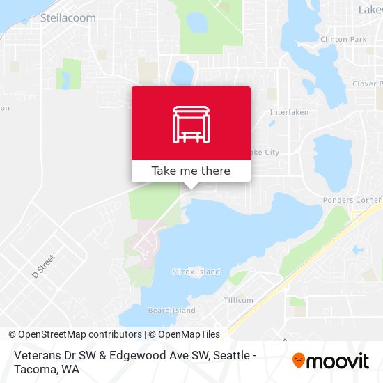 Mapa de Veterans Dr SW & Edgewood Ave SW