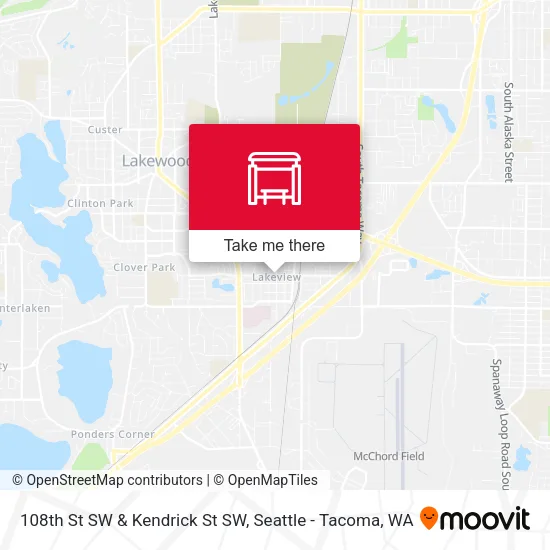 Mapa de 108th St SW & Kendrick St SW