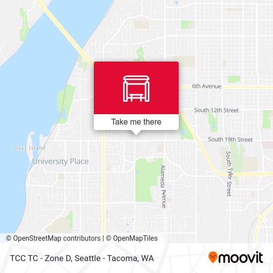 TCC TC - Zone D map