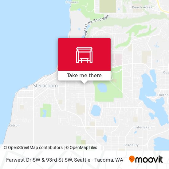 Mapa de Farwest Dr SW & 93rd St SW