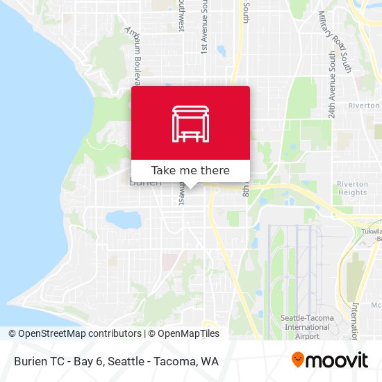 Burien TC - Bay 6 map