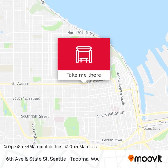 6th Ave & State St map
