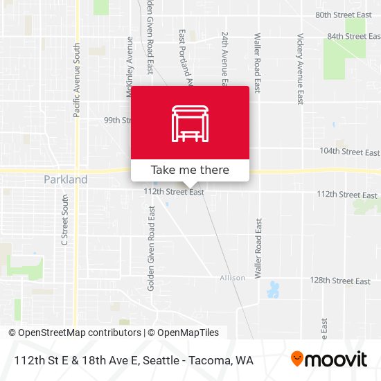 112th St E & 18th Ave E map