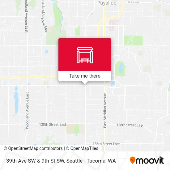 Mapa de 39th Ave SW & 9th St SW