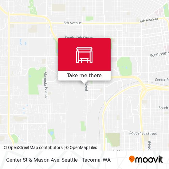 Mapa de Center St & Mason Ave